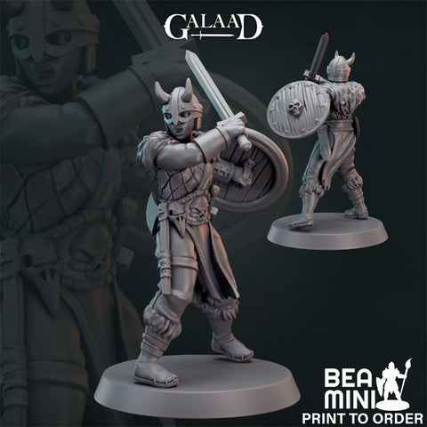 Norse Warrior 2 | BeaMini Print to Order Miniatures