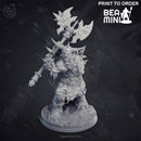 Ugrog the Frost Giant | BeaMini Print to Order Miniatures