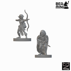 Gnome Ranger (wave 3) | BeaMini Unpainted RPG Miniatures