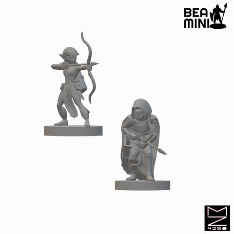 Gnome Ranger (wave 3) | BeaMini Unpainted RPG Miniatures