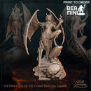 The Priestess of the Flame Iirzetal | BeaMini Print to Order Miniatures