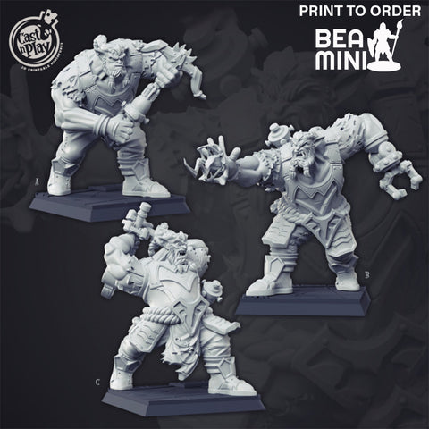 Bubear Artificer | BeaMini Print to Order Miniatures