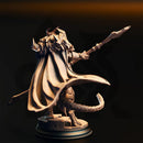 Apokris the Resolute – Silver Dragonkin Paladin | BeaMini Print to Order Miniatures