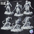 Zorseth The Fighter | BeaMini Print to Order Miniatures