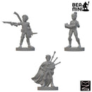 Gnome Bards | BeaMini Unpainted RPG Miniatures