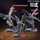 Dragonborn Barbarian | BeaMini Print to Order Miniatures