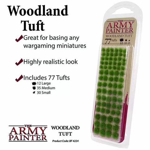 Army Painter Basing Tufts - Woodland Tuft