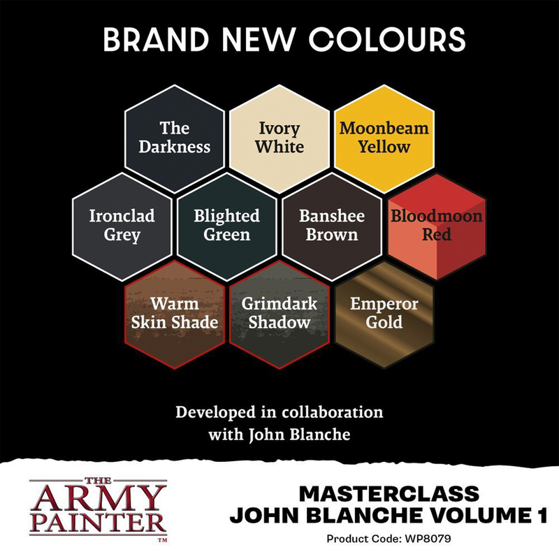 Army Painter:  Masterclass - John Blanche Volume 1 Paint Set