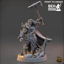 Heerenveldt von Strachenfeld - Vampire | BeaMini Print to Order Miniatures
