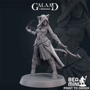 Cat Folk Fighter 04 | BeaMini Print to Order Miniatures