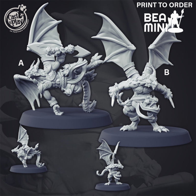 Ilnox - Kobold Rogue | BeaMini Print to Order Miniatures