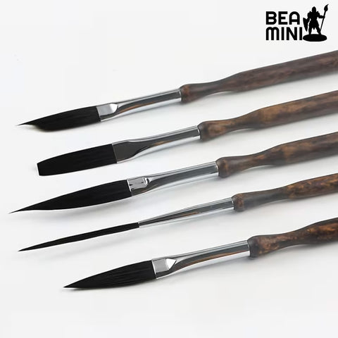 Bea Mini Paint Brushes -  Ink Brush Set (5 Brushes)