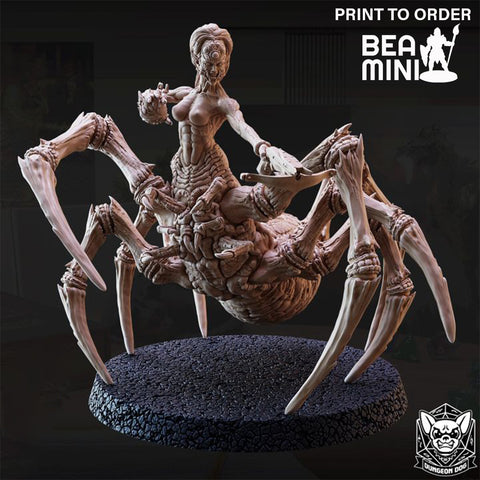 Drider - C | BeaMini Print to Order Miniatures