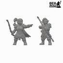 Gnome Rangers (Wave 2) | BeaMini Unpainted RPG Miniatures