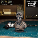 Curse Of Strahd - Dag Tomesku Bust | BeaMini Print to Order Miniatures