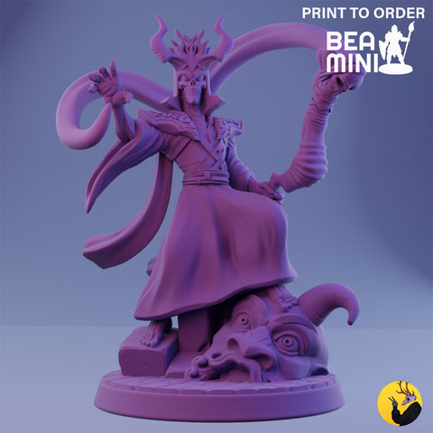 Acererak The Lich | BeaMini Print to Order Miniatures