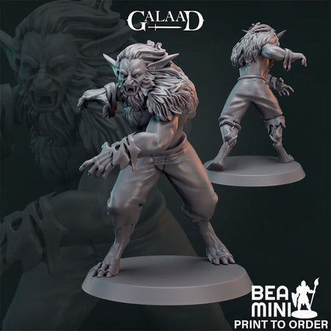 Wulfen | BeaMini Print to Order Miniatures