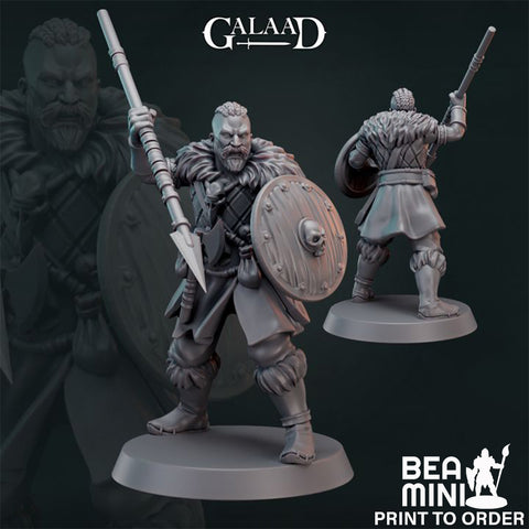 Norse Warrior 3 | BeaMini Print to Order Miniatures
