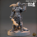 Marduka von Strachenfeld - Vampire | BeaMini Print to Order Miniatures