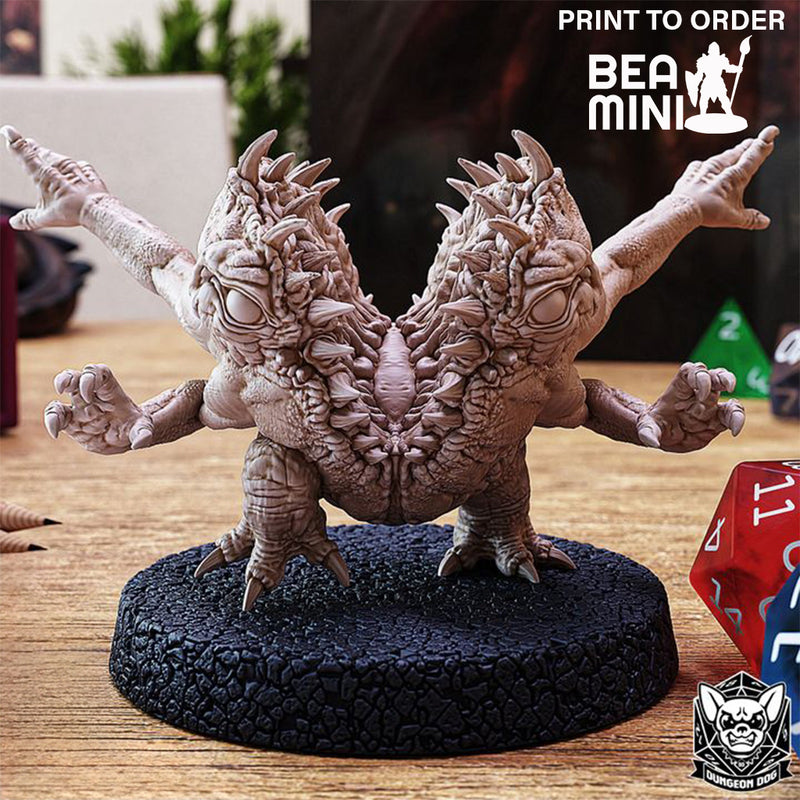 Maw Demon - F | BeaMini Print to Order Miniatures