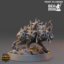 Houndhog | BeaMini Print to Order Miniatures
