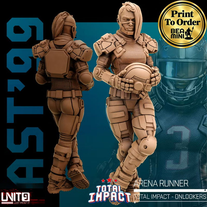 Arean Runner 5 | BeaMini Print to Order Miniatures