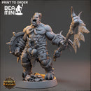 Hector Stumpfkant - Orc Barbarian | BeaMini Print to Order Miniatures