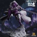 Morgana Lynch - Female Human Fighter | BeaMini Print to Order Miniatures