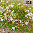 Bea Mini Terrain Basing Ground Powder (Green/Red with Pebbles)
