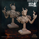 Iirzetal Bust | BeaMini Print to Order Miniatures