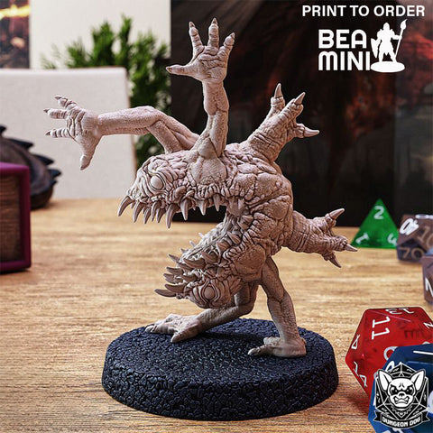 Maw Demon - H | BeaMini Print to Order Miniatures
