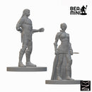 Elf Rogue | BeaMini Unpainted RPG Miniatures
