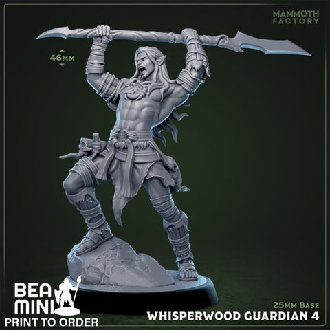 Whisperwood Guardian 4 | BeaMini Print to Order Miniatures
