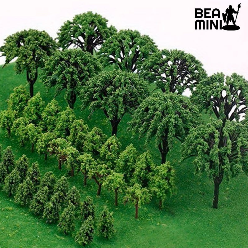 Bea Mini Scenery: Green Shrubs