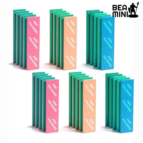 Bea Mini Tools: 12pcs Sandpaper Sponge Set