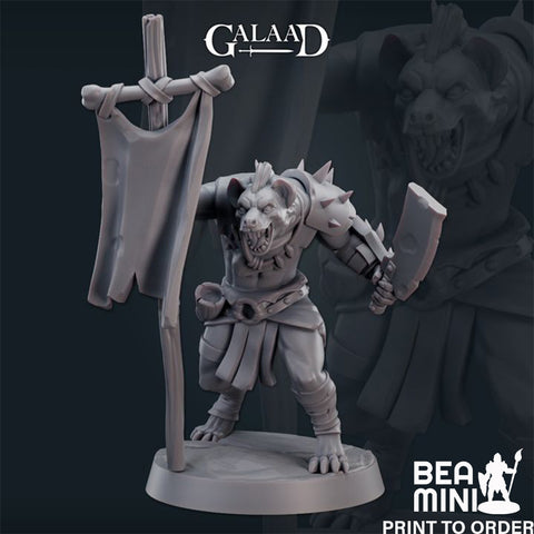 Gnoll 02 | BeaMini Print to Order Miniatures