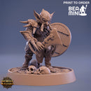 Hooka Gutter - The Tusked Marauders of Gauntwood | BeaMini Print to Order Miniatures