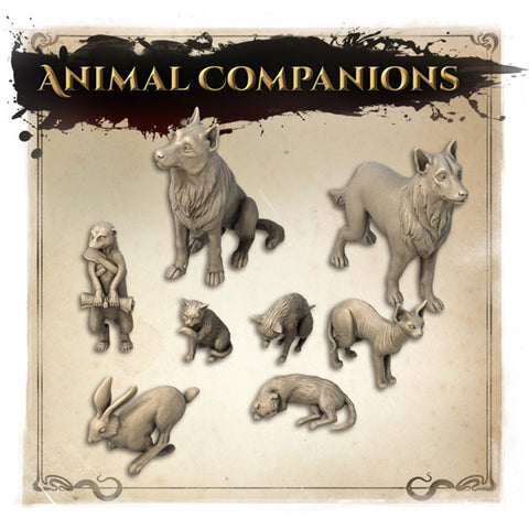 Animal Companions | BeaMini Print to Order Miniatures