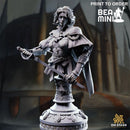 Victoria Asquith - Vampire - Bust | BeaMini Print to Order Miniatures