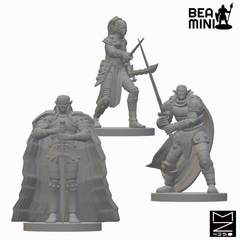 Githyanki | BeaMini Unpainted RPG Miniatures