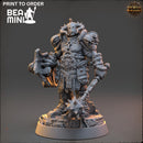 Tachyonx - Chaos Warrior | BeaMini Print to Order Miniatures