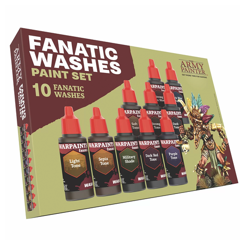 Army Painter: Fanatic - Washes Paint Set