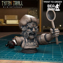 Curse of Strahd - Dhavit Bust | BeaMini Print to Order Miniatures