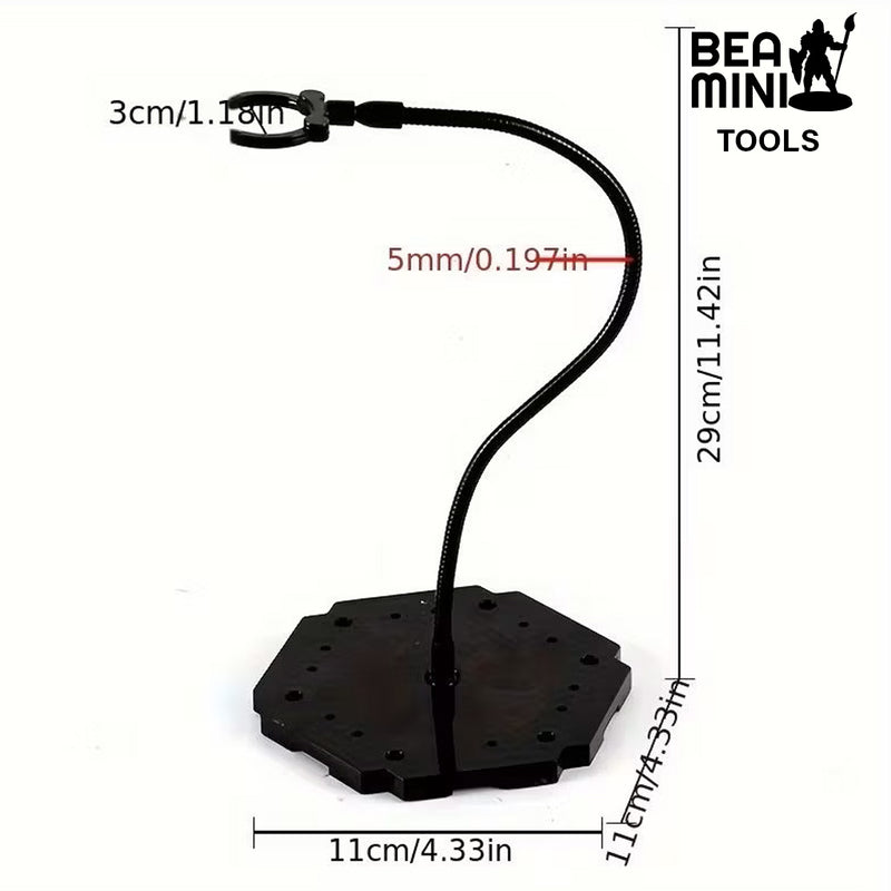 Bea Mini Tools: Flexible Miniature Painting Stand (Black)