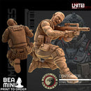 Cyberpunk - Contractors - Mercenaries Strike Team | BeaMini Print to Order Miniatures