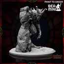 Karagoth Demon | BeaMini Print to Order Miniature