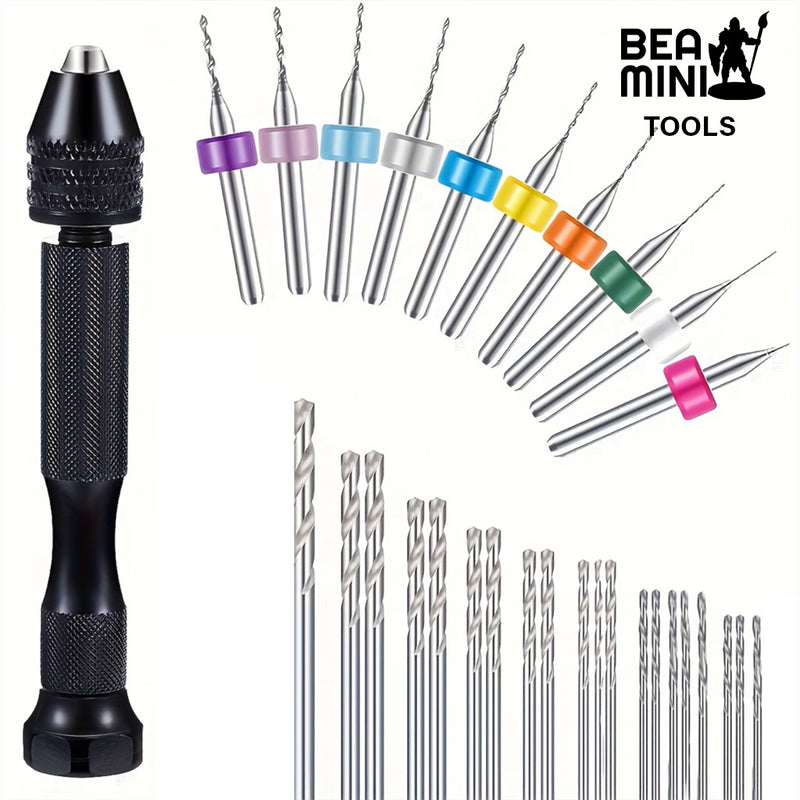 Bea Mini Tools: Miniature and Model Drill Set (30 Piece)