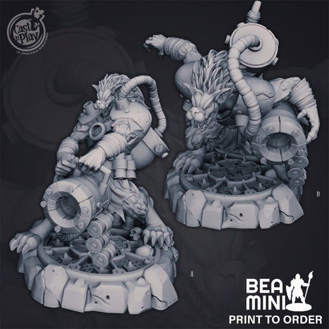 Inok Poisonghoul | BeaMini Print to Order Miniatures