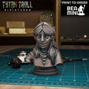 Curse of Strahd - Kretyana Dolvo Bust | BeaMini Print to Order Miniatures