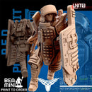 R.E.D. Unit Operator B | BeaMini Print to Order Miniatures